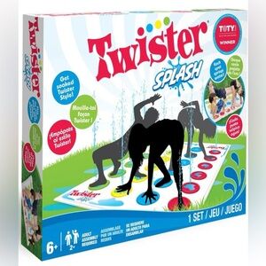 Twister Splash Game - Red, Blue, Yellow